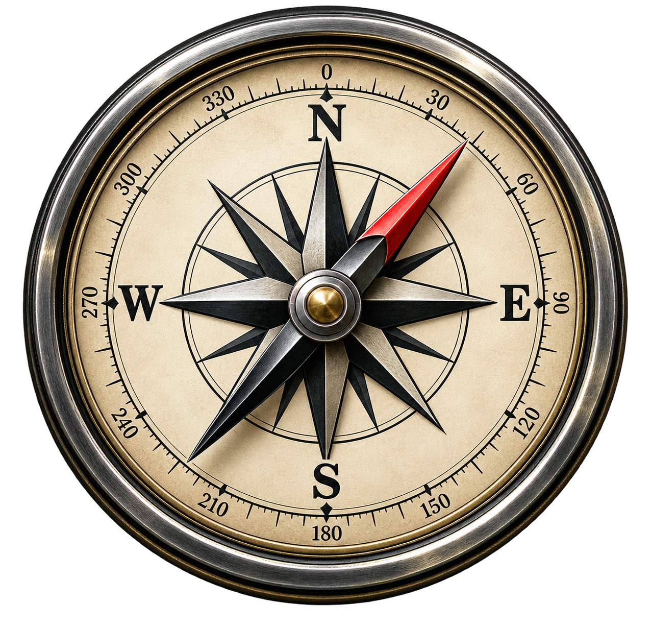 Compass symbol for The Improvement Compass